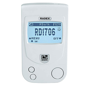 Compteur Geiger Radex RD1706 Dtecteur De Radioactivit Rayonnements Beta, gamma et X Radiomtre Haute Prcision Dosimtre Radiation 0.05  999 Sv/h